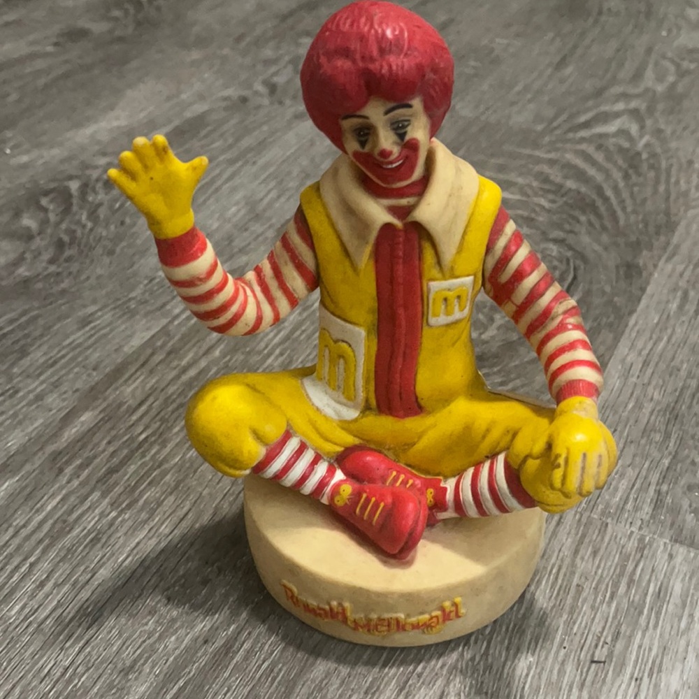 Rare Ronald McDonald’s vintage piggy bank
